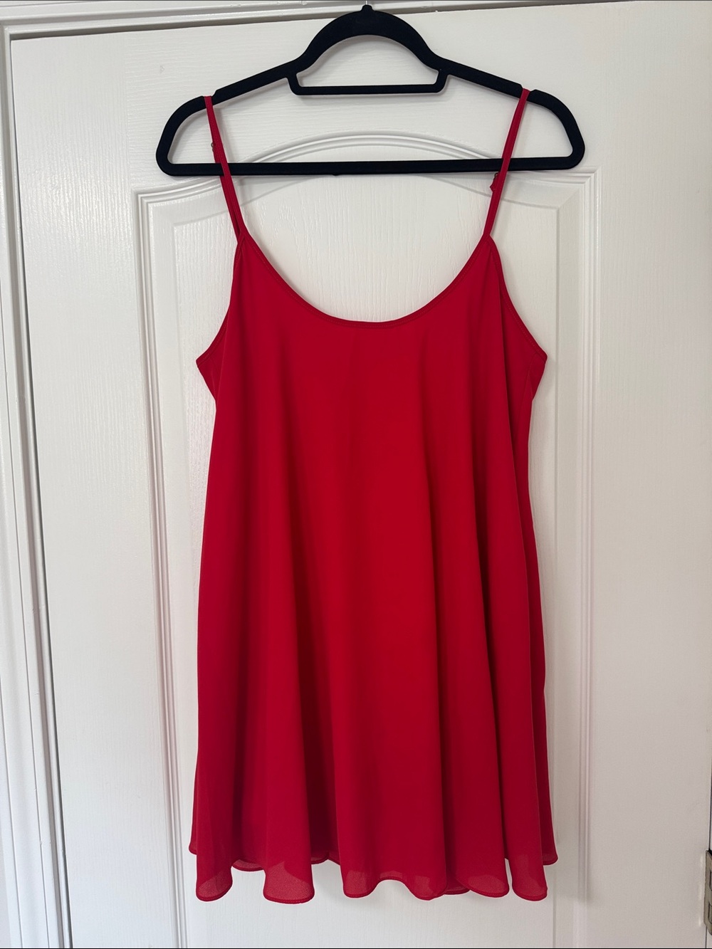 Show Me Your MuMu Red Mini Slip Dress